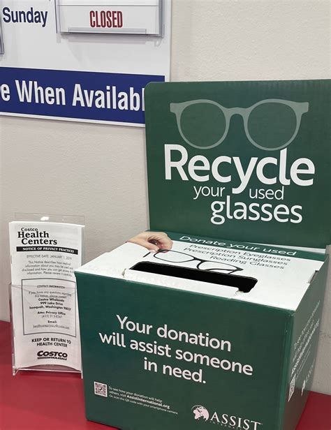 donating old eyeglasses near me.